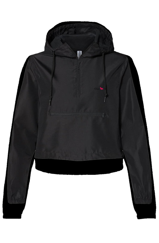 Lightweight Pullover Crop Windbreaker